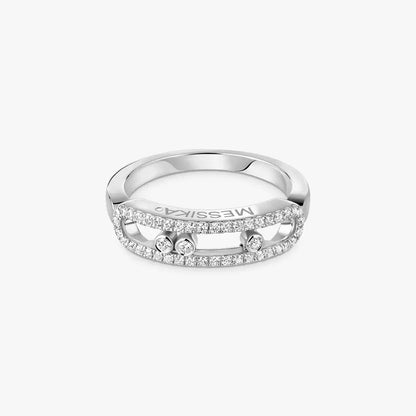 [KELA]BABY MOVE PAVÉ DIAMOND RING