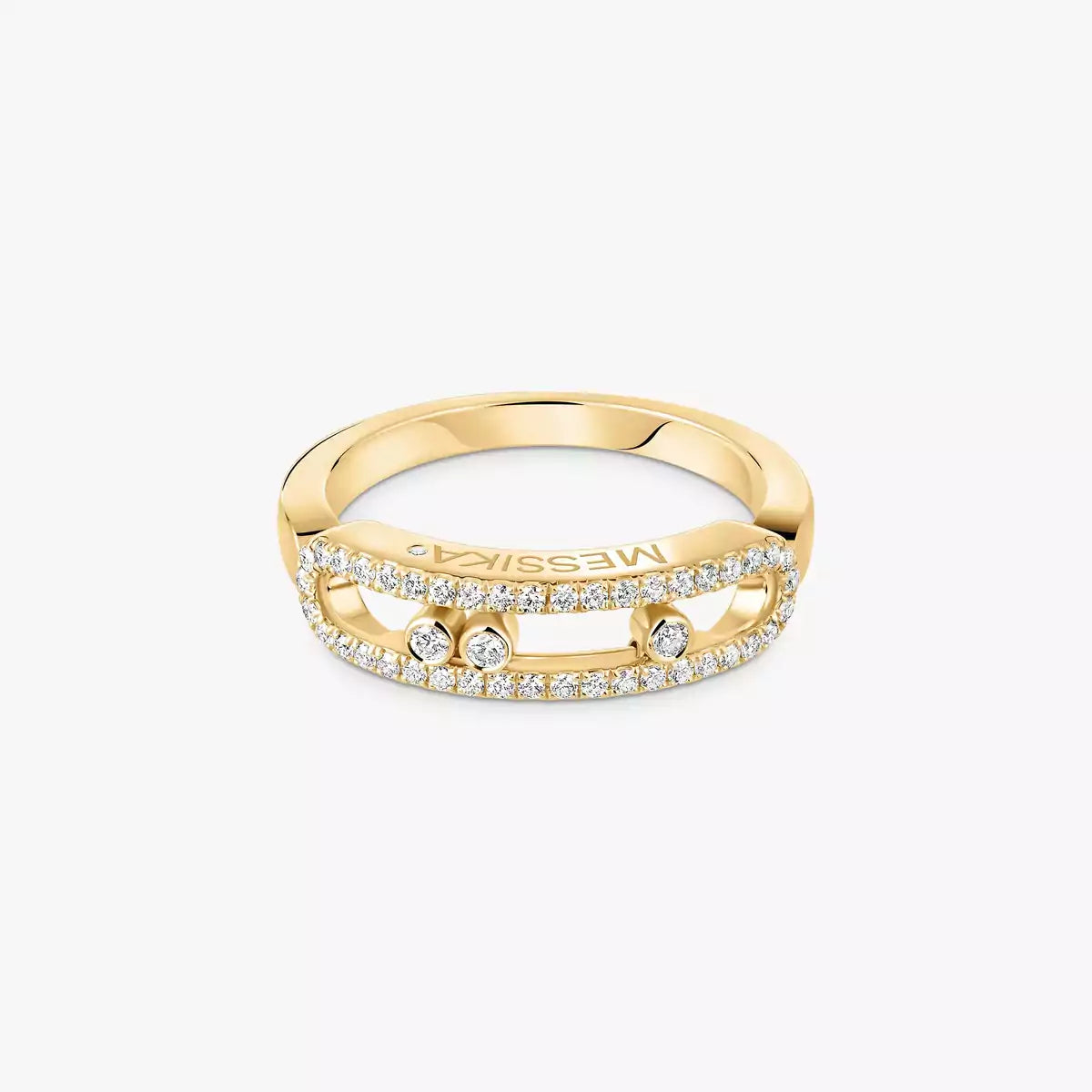 [KELA]BABY MOVE PAVÉ DIAMOND RING