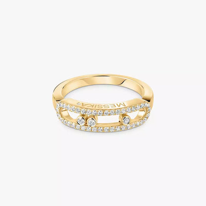 [KELA]BABY MOVE PAVÉ DIAMOND RING