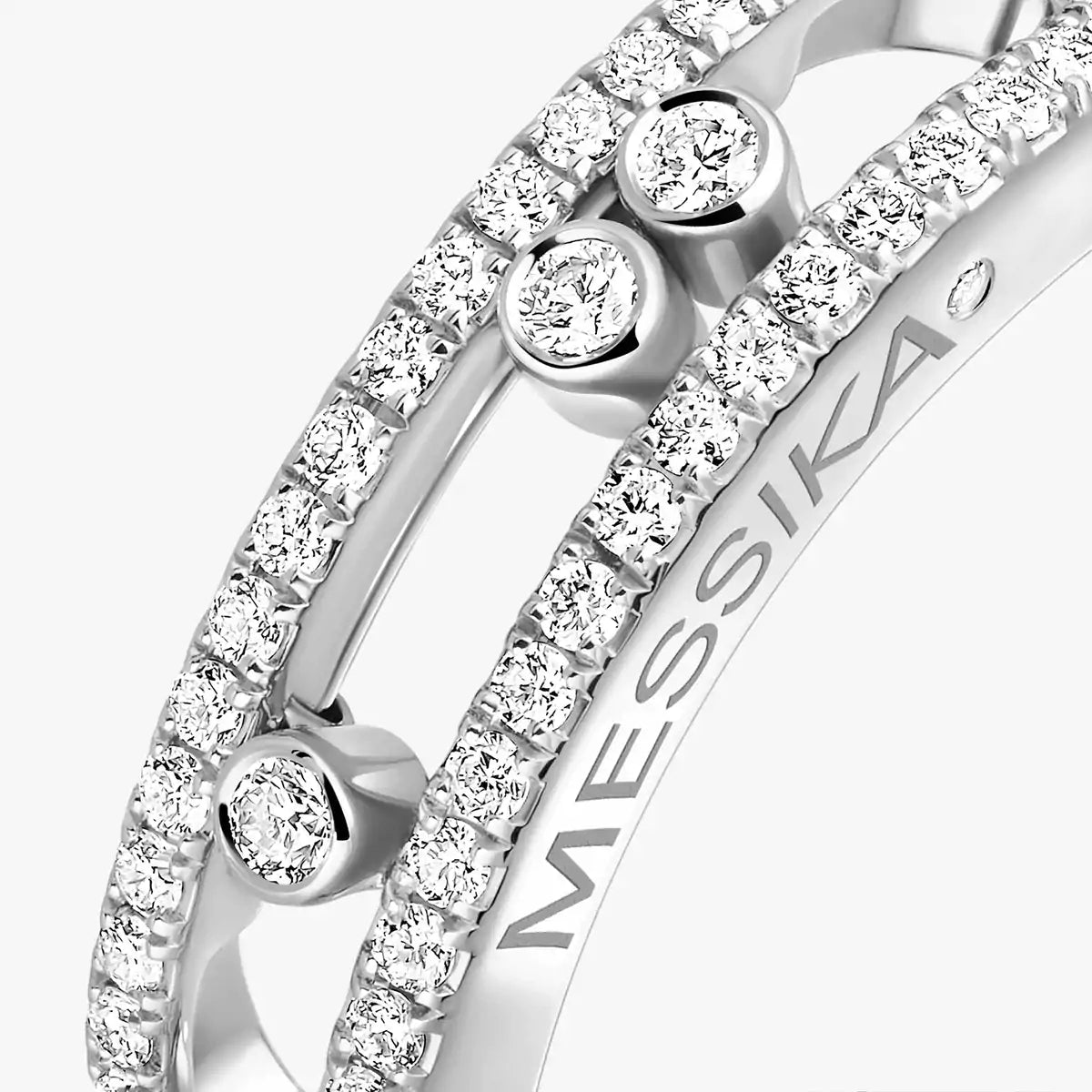 [KELA]BABY MOVE PAVÉ DIAMOND RING