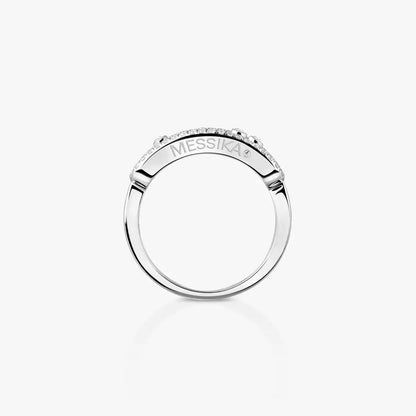 [KELA]BABY MOVE PAVÉ DIAMOND RING