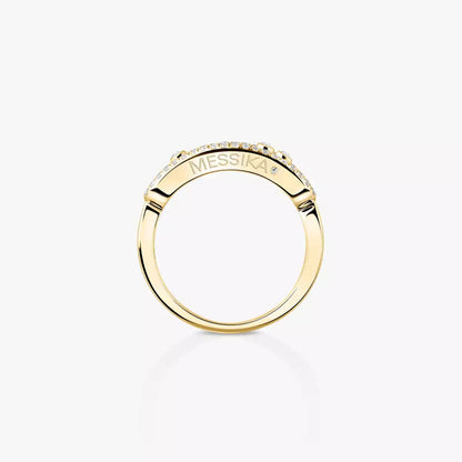 [KELA]BABY MOVE PAVÉ DIAMOND RING