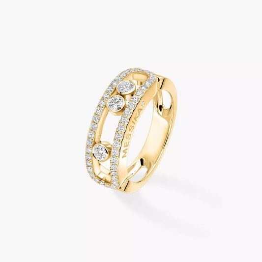 [KELA]BABY MOVE PAVÉ DIAMOND RING