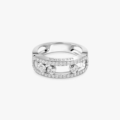 [KELA]BABY MOVE PAVÉ DIAMOND RING
