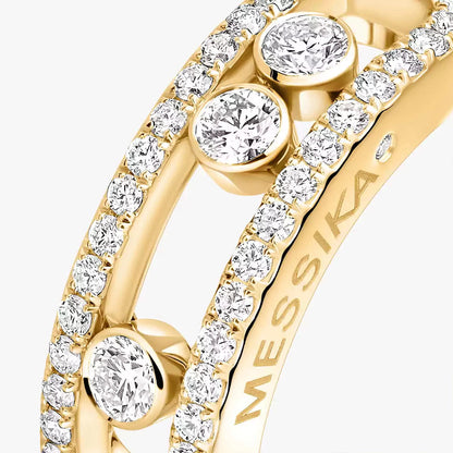 [KELA]BABY MOVE PAVÉ DIAMOND RING