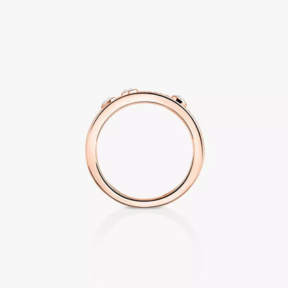 [KELA]MOVE NOA PAVÉ DIAMOND INTERLOCKING RING