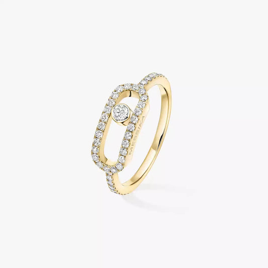 [KELA]MOVE UNO FULL PAVÉ DIAMOND RING