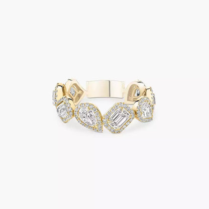 [KELA]MY TWIN DIAMOND WEDDING RING