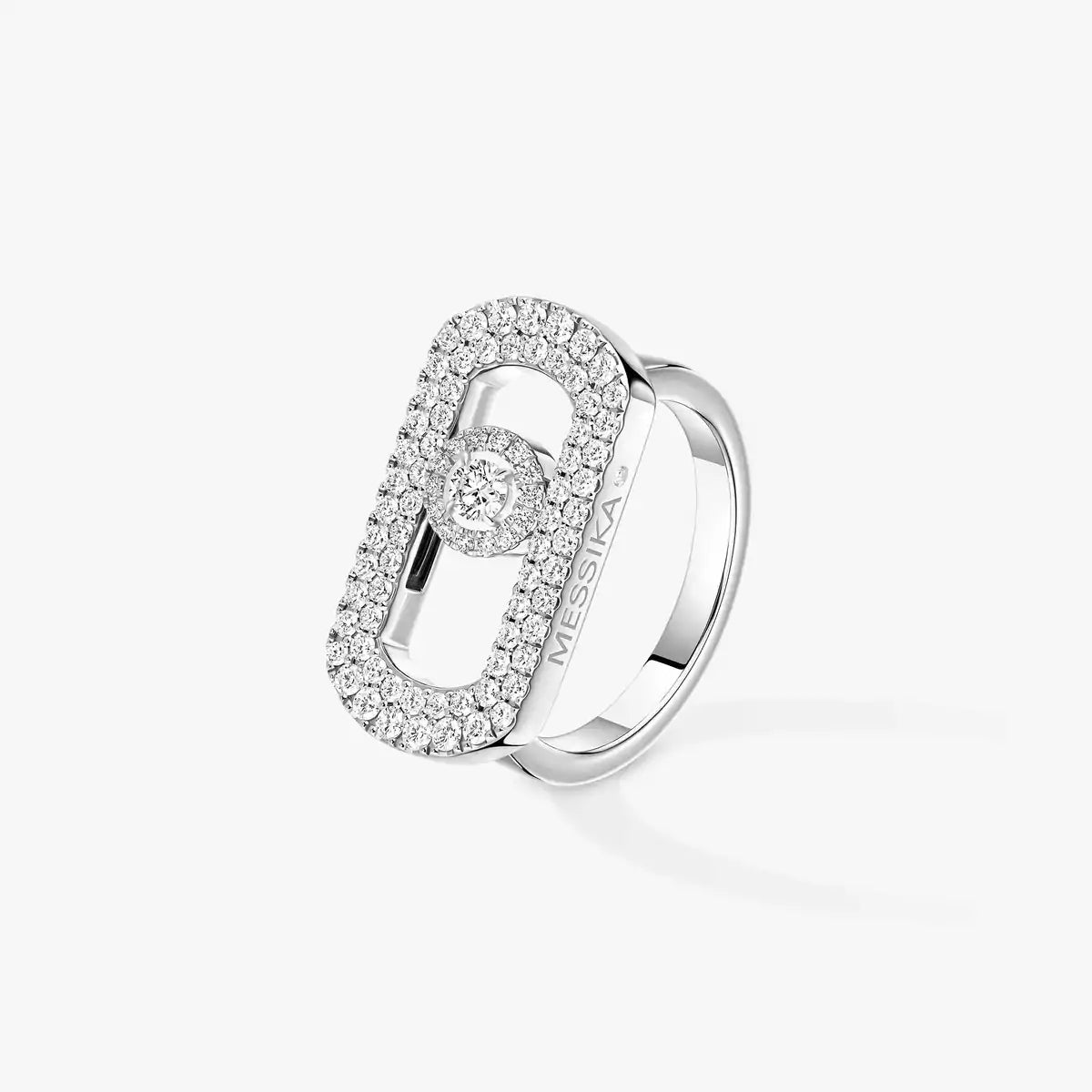 [KELA]SO MOVE FULL PAVÉ DIAMOND RING