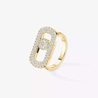 [KELA]SO MOVE FULL PAVÉ DIAMOND RING