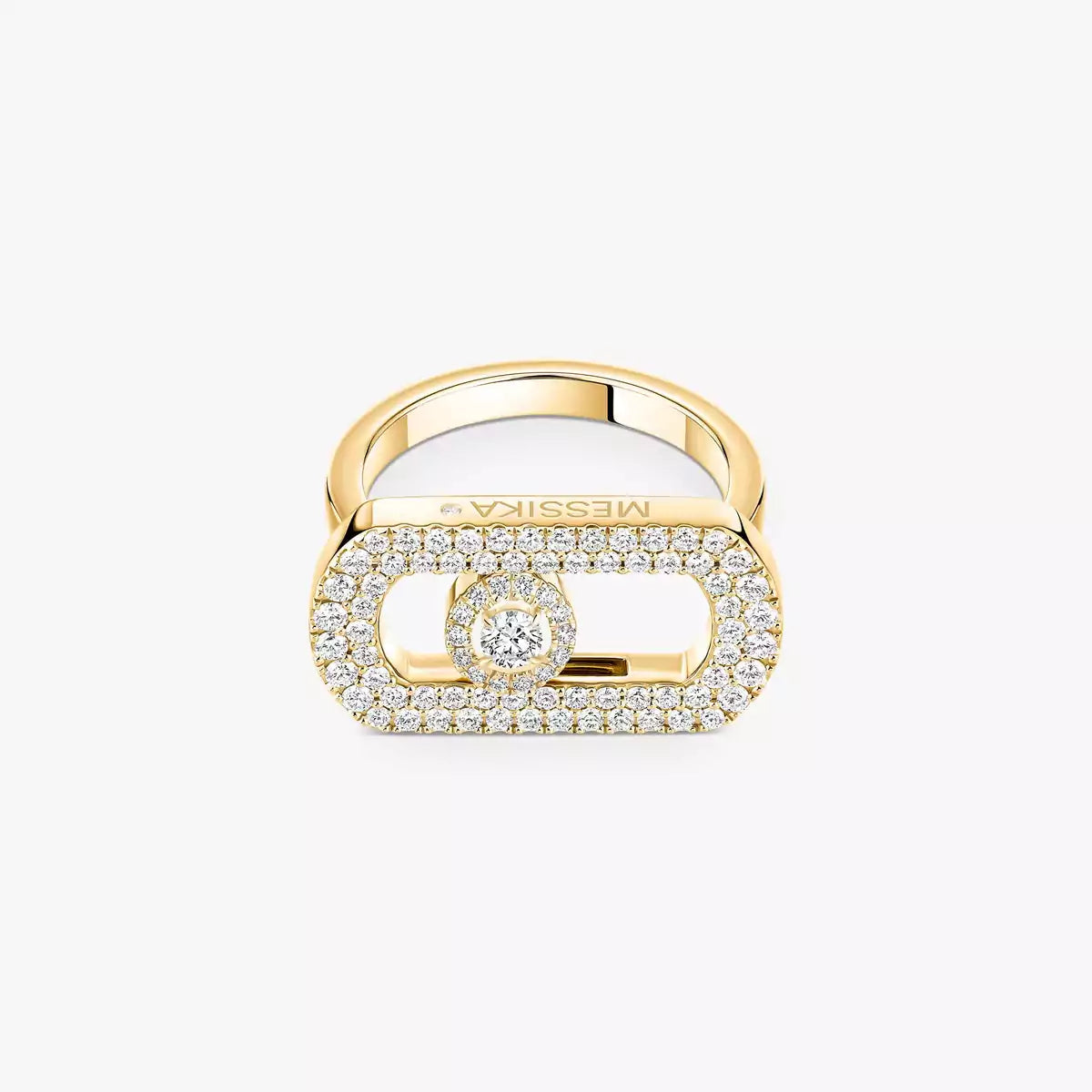 [KELA]SO MOVE FULL PAVÉ DIAMOND RING
