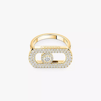 [KELA]SO MOVE FULL PAVÉ DIAMOND RING