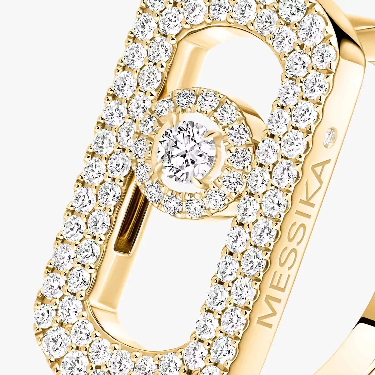 [KELA]SO MOVE FULL PAVÉ DIAMOND RING