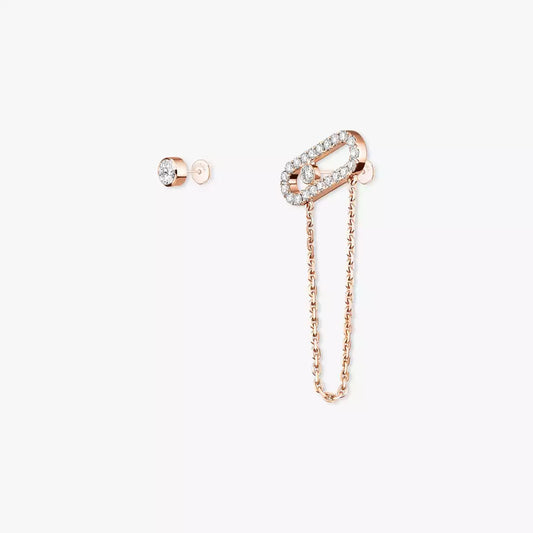 [KELA]MOVE UNO ALL DIAMOND STUD EARRINGS