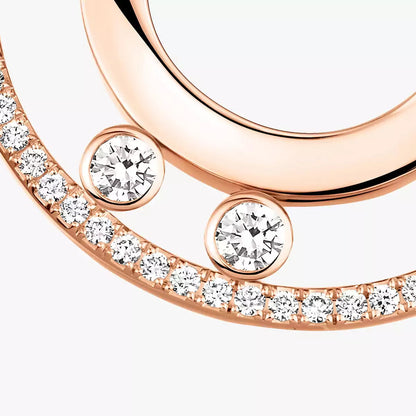 [KELA]MOVE ROMANE SMALL DIAMOND HOOP EARRINGS