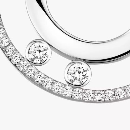 [KELA]MOVE ROMANE SMALL DIAMOND HOOP EARRINGS