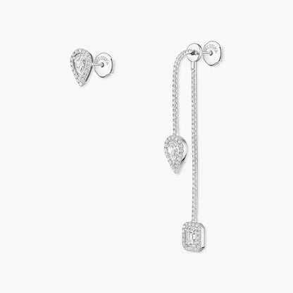 [KELA]MY TWIN DIAMOND DROP EARRINGS