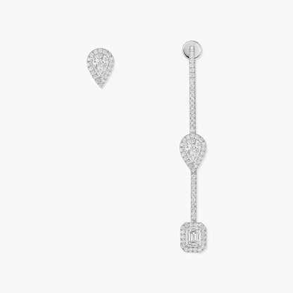 [KELA]MY TWIN DIAMOND DROP EARRINGS