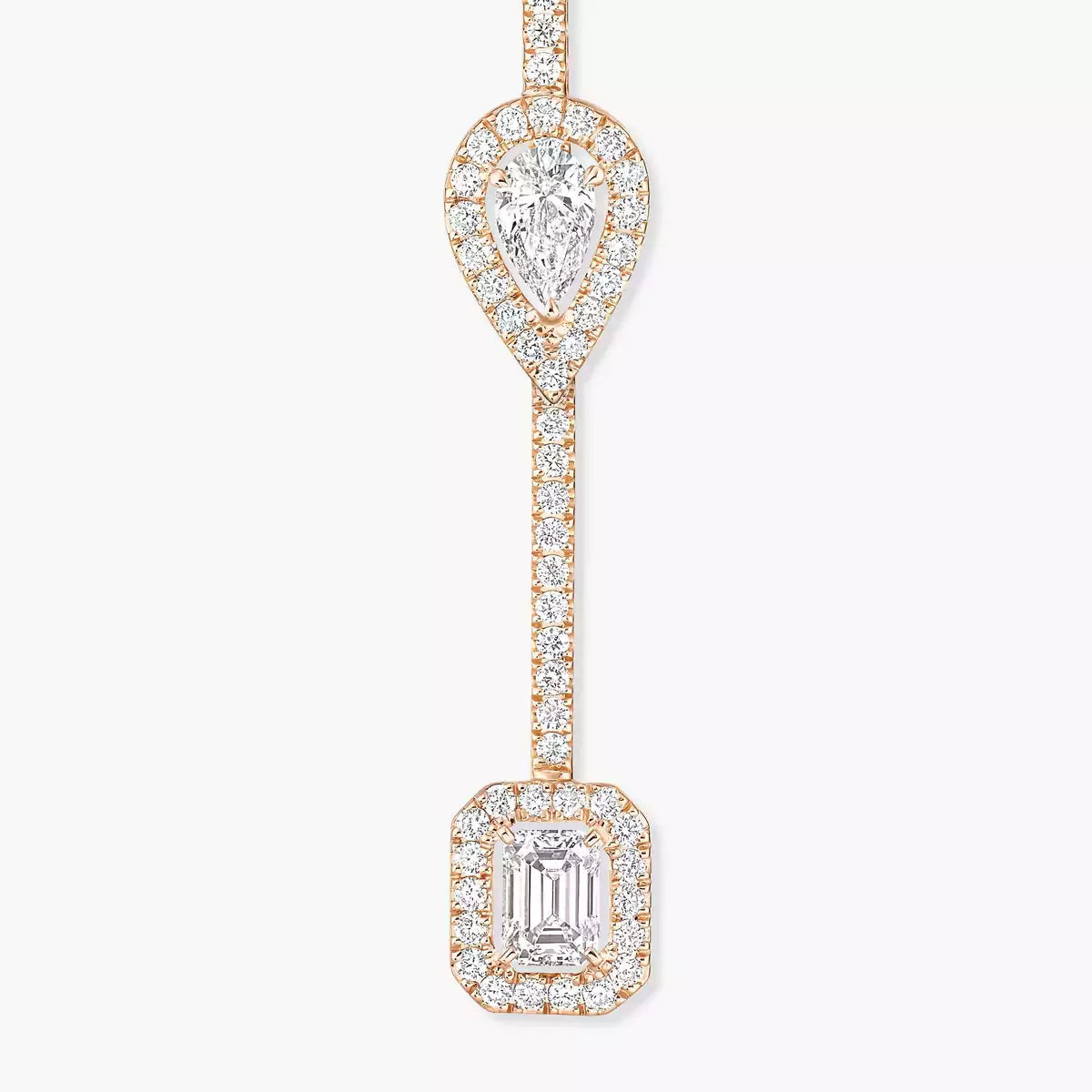 [KELA]MY TWIN DIAMOND DROP EARRINGS