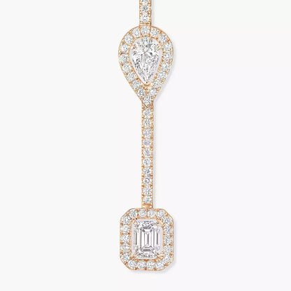 [KELA]MY TWIN DIAMOND DROP EARRINGS