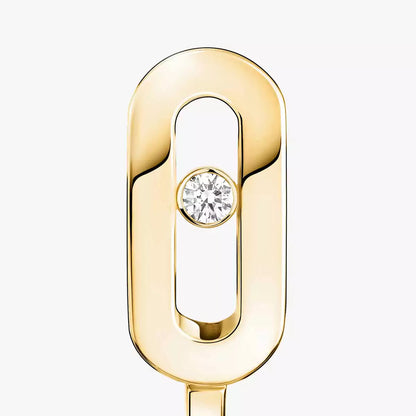 [KELA]MOVE CLASSIQUE MINI DIAMOND HOOP EARRINGS