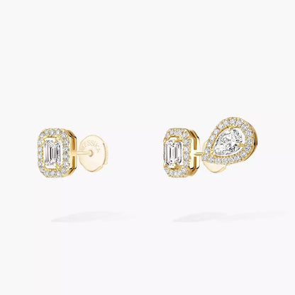 [KELA]MY TWIN 1+2 DIAMOND EARRINGS