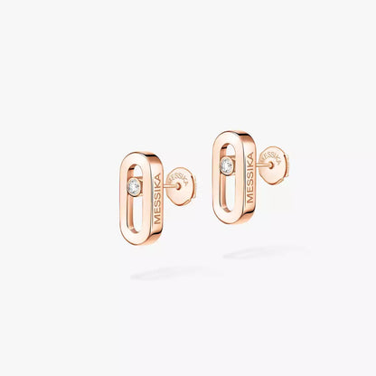 [KELA]MOVE UNO DIAMOND STUD EARRINGS