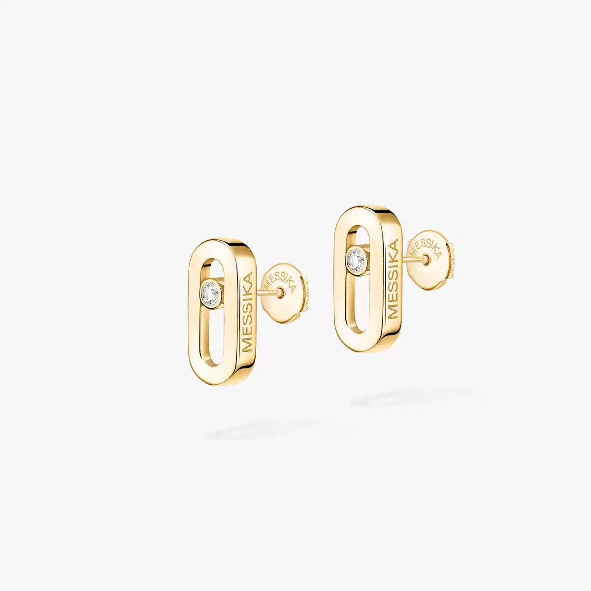[KELA]MOVE UNO DIAMOND STUD EARRINGS