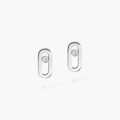 [KELA]MOVE UNO DIAMOND STUD EARRINGS