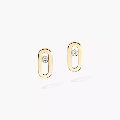 [KELA]MOVE UNO DIAMOND STUD EARRINGS