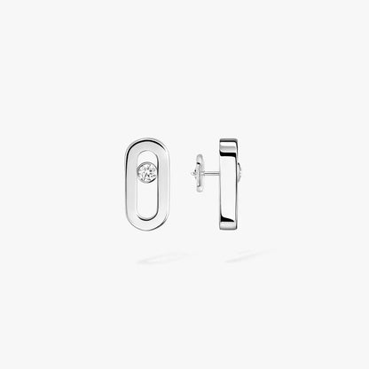 [KELA]MOVE UNO DIAMOND STUD EARRINGS