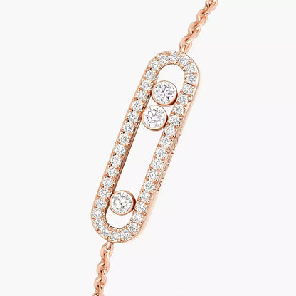 [KELA]PAVÉ BABY MOVE DIAMOND BRACELET