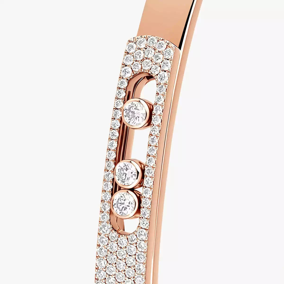 [KELA]MOVE NOA PAVÉ DIAMOND BANGLE BRACELET