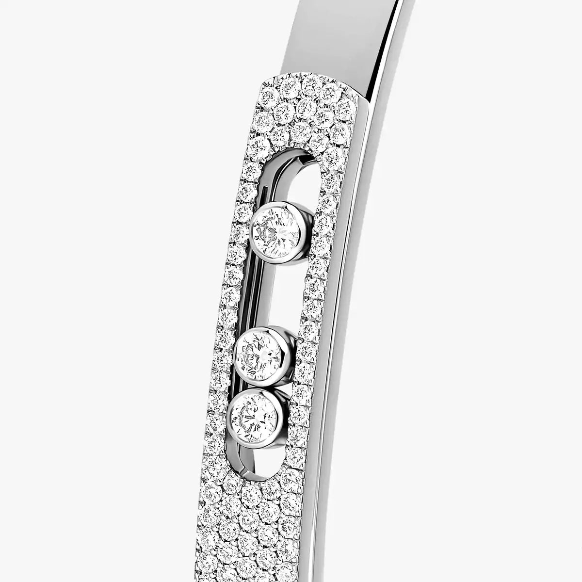 [KELA]MOVE NOA PAVÉ DIAMOND BANGLE BRACELET