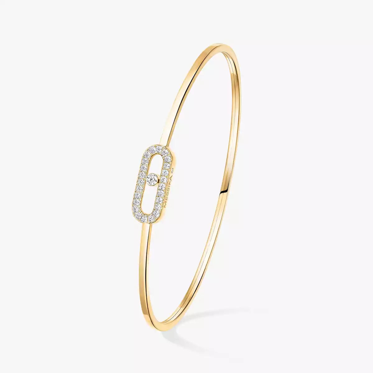 [KELA]MOVE UNO PAVÉ FLEX BANGLE (MEDIUM)