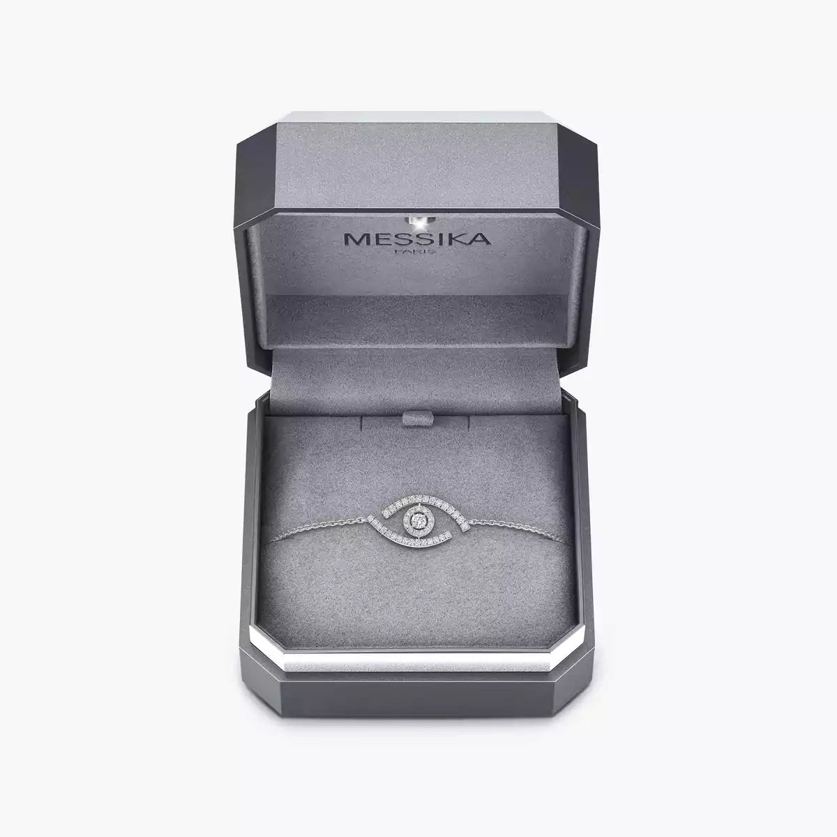 [KELA]LUCKY EYE PAVÉ-SET DIAMOND BRACELET