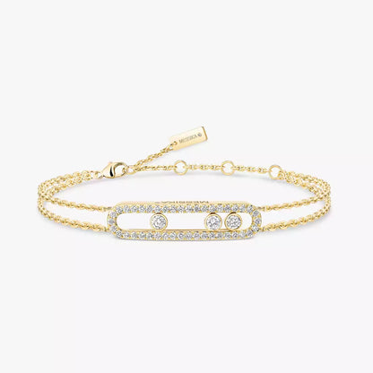 [KELA]MOVE CLASSIQUE PAVÉ DIAMOND BRACELET