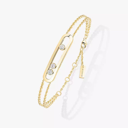 [KELA]MOVE CLASSIQUE DIAMOND BRACELET