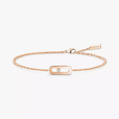 [KELA]MOVE UNO SINGLE DIAMOND BRACELET