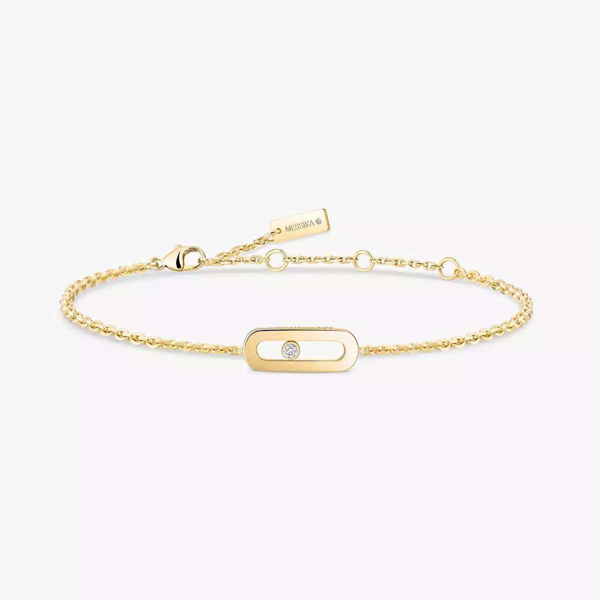 [KELA]MOVE UNO SINGLE DIAMOND BRACELET