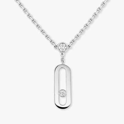 [KELA]MOVE UNO DOUBLE-PENDANT NECKLACE
