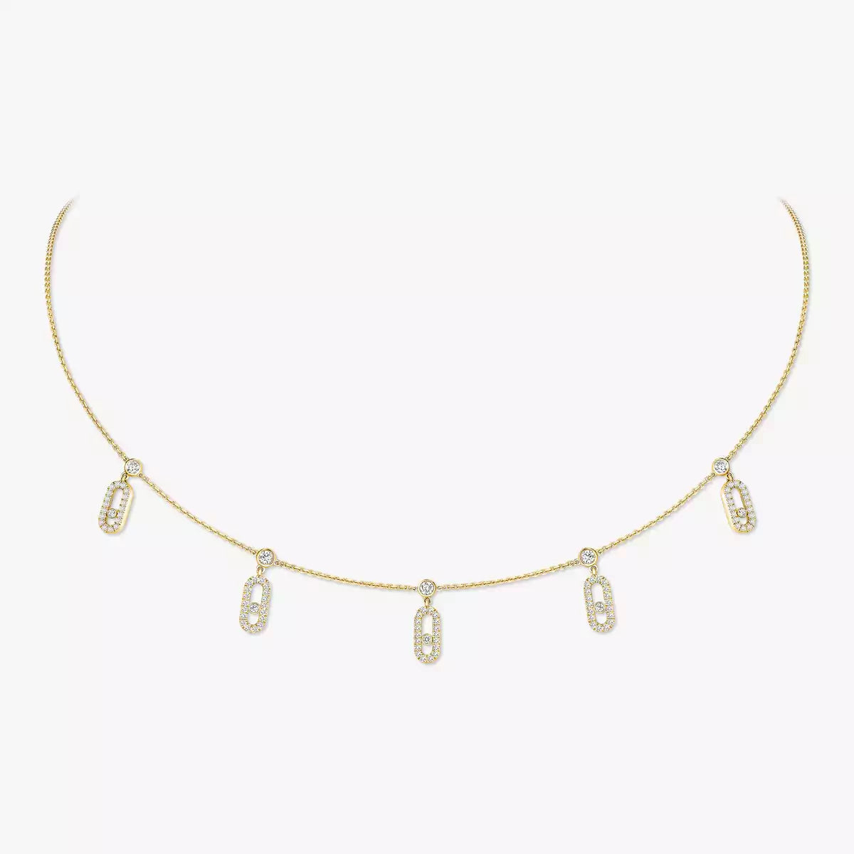 [KELA]MOVE UNO 5-PENDANT NECKLACE