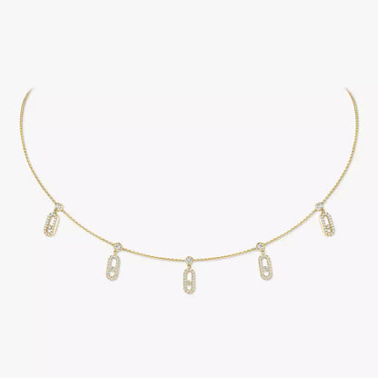 [KELA]MOVE UNO 5-PENDANT NECKLACE