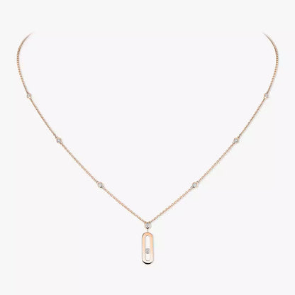 [KELA]SIGNATURE FRAME NECKLACE