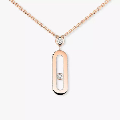[KELA]SIGNATURE FRAME NECKLACE