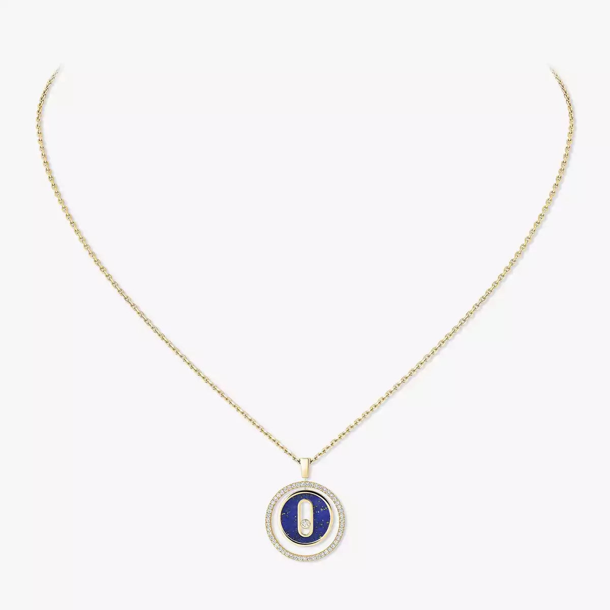 [KELA]LUCKY MOVE DIAMOND NECKLACE