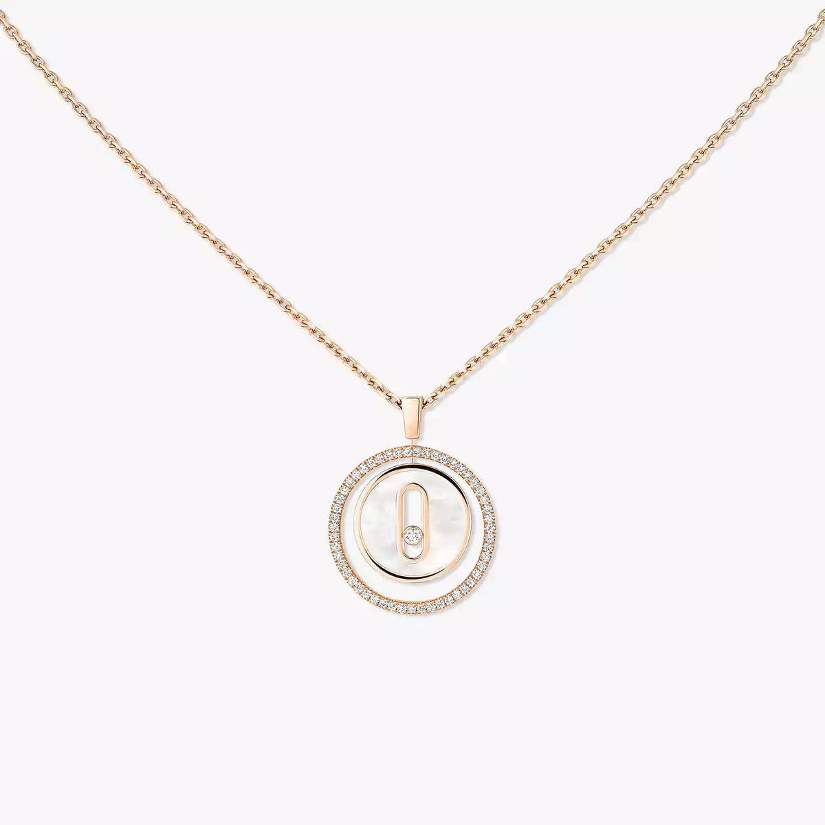 [KELA]LUCKY MOVE DIAMOND NECKLACE