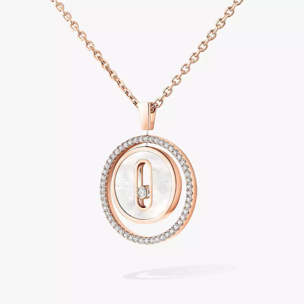 [KELA]LUCKY MOVE DIAMOND NECKLACE