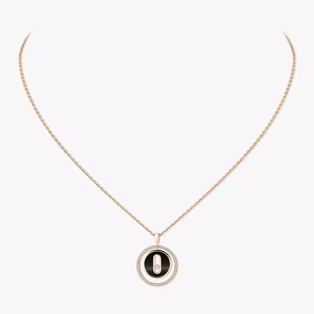 [KELA]LUCKY MOVE DIAMOND NECKLACE
