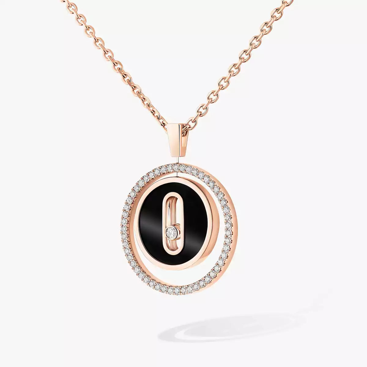[KELA]LUCKY MOVE DIAMOND NECKLACE